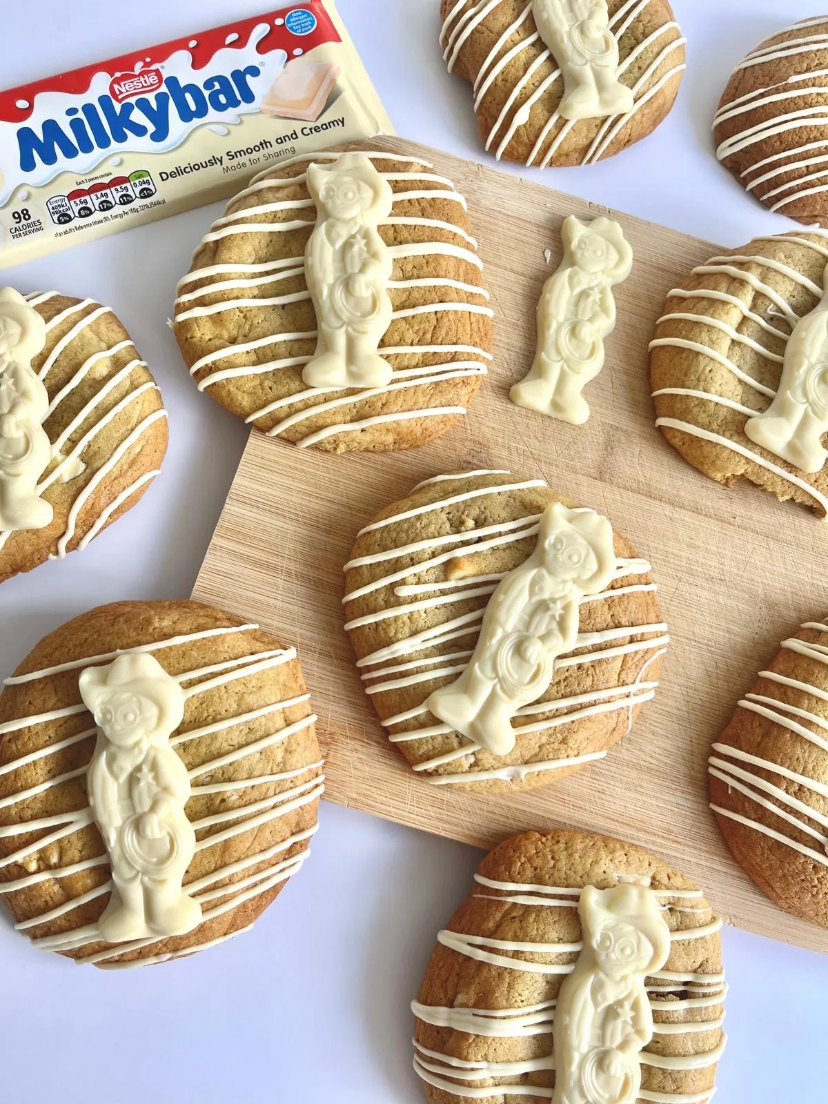 Milky Bar Cookies