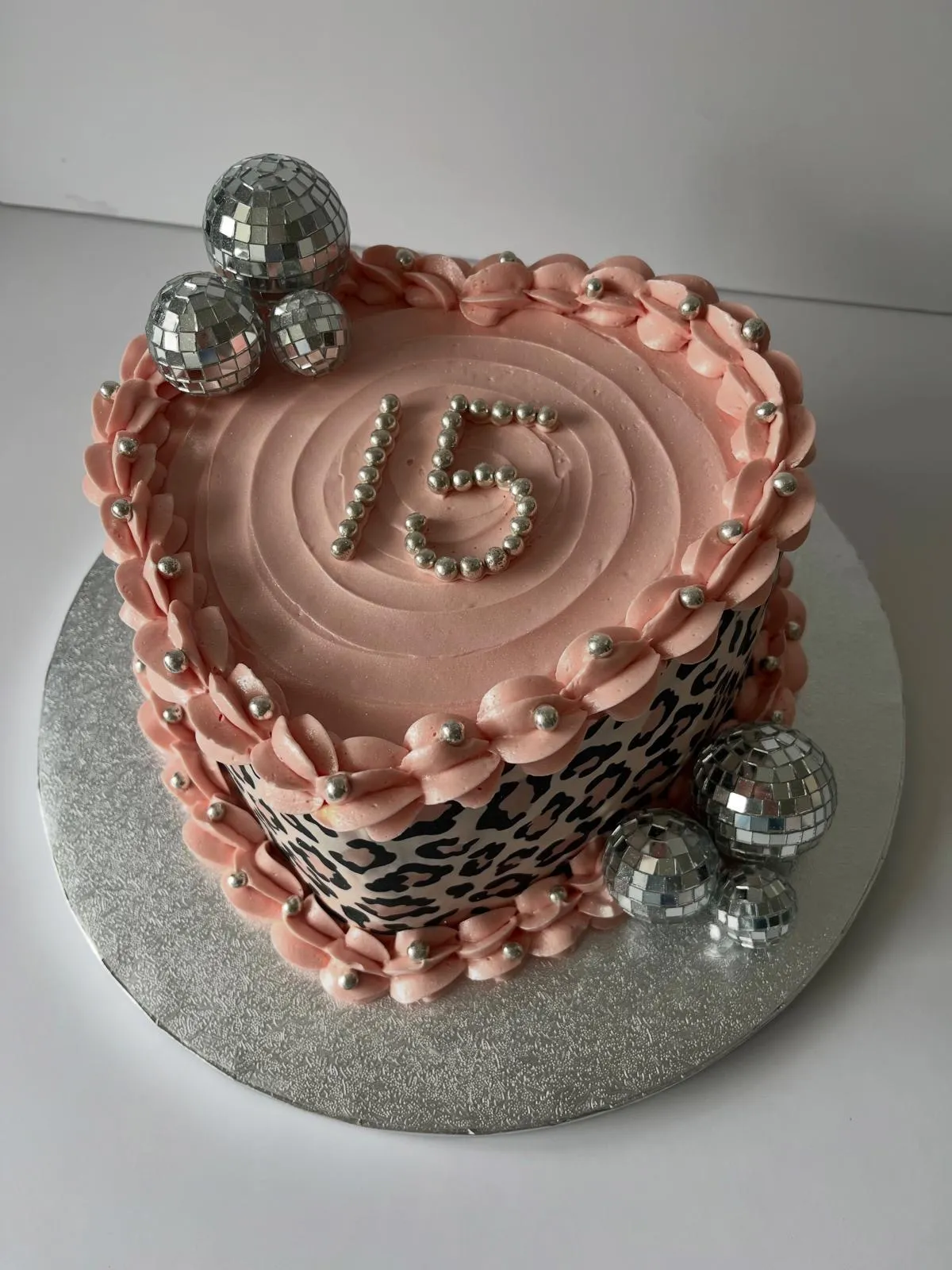 Heart Shaped 15th Cake